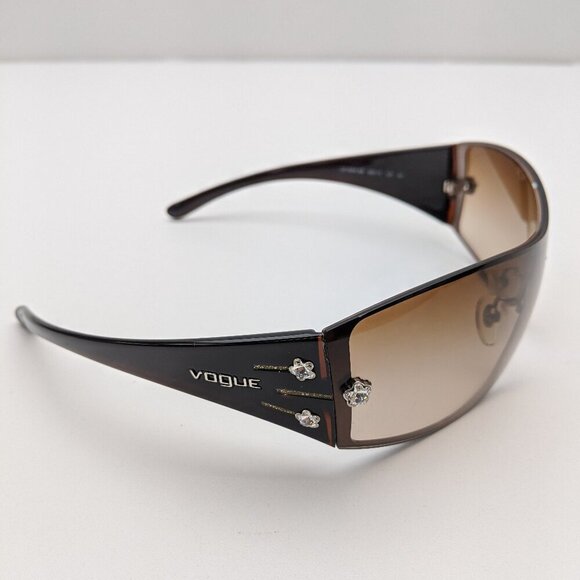 🕶️ Vogue VO3684-SB 560/13 Wraparound Shield Sunglasses / JLI439🕶️​ - Picture 4 of 8